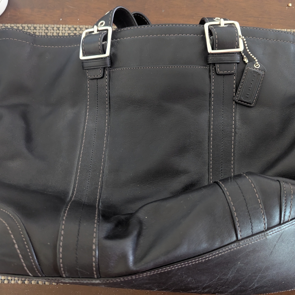 Black Leather Women's Bag
